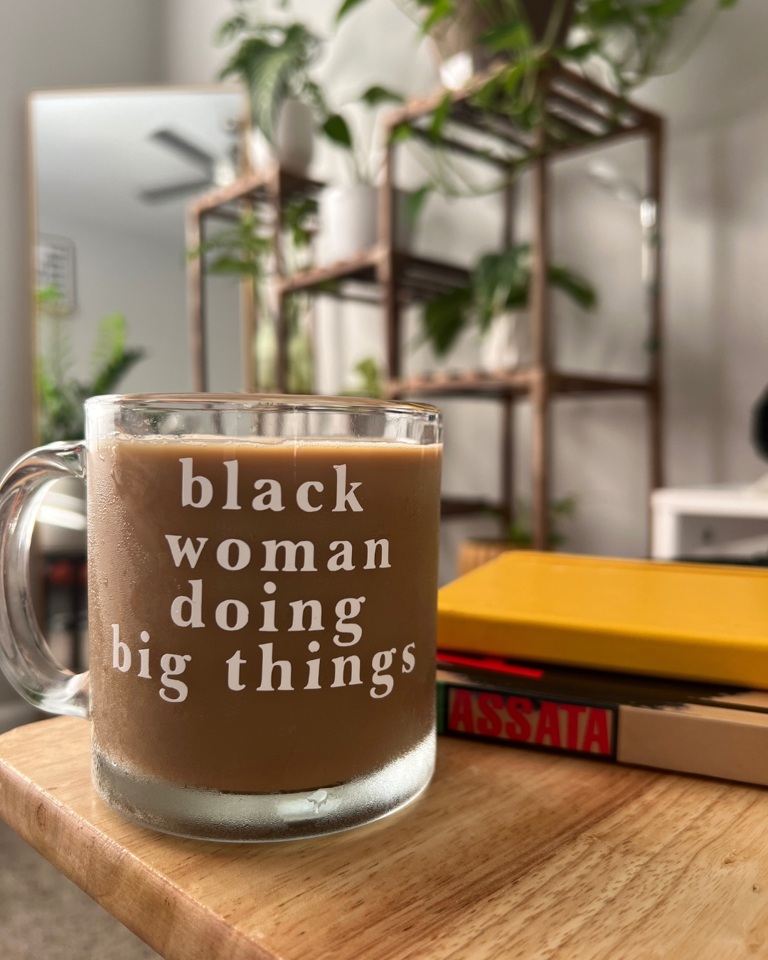STT Black Woman Doing Big Thing Coffee Mug